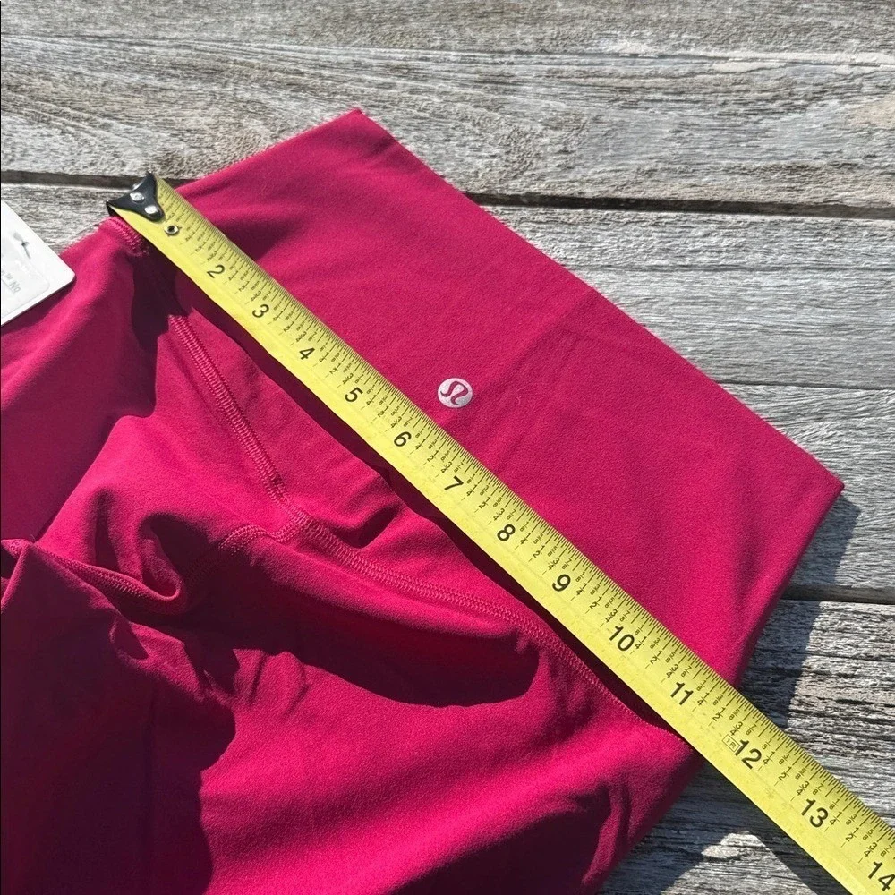 Lululemon Align No Line High-Rise Pant 25" Berry Rumble pink size 4‎ NWT - Picture 3 of 5